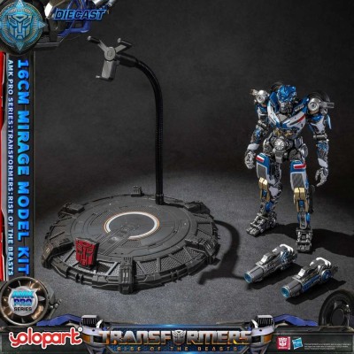 YOLOPARK TRANSFORMERS RISE OF THE BEASTS MIRAGE MODEL KIT AMK PRO SERIES 16CM