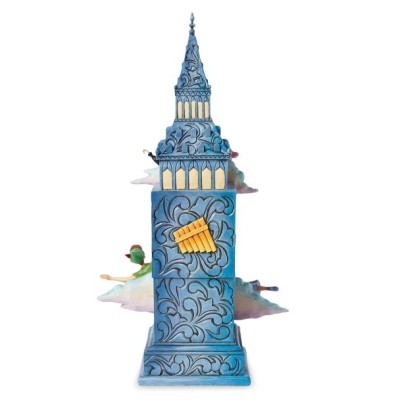DISNEY TRADITIONS PETER PAN BIG BEN OROLOGIO STATUA RESIN FIGURE ENESCO