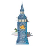 DISNEY TRADITIONS PETER PAN BIG BEN OROLOGIO STATUA RESIN FIGURE ENESCO