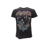 MAGLIA T SHIRT AEROSMITH NERA