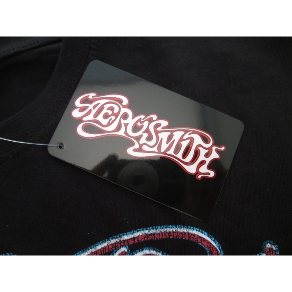 MAGLIA T SHIRT AEROSMITH NERA