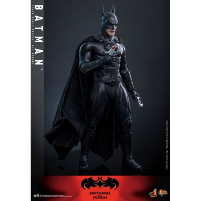 HOT TOYS BATMAN & ROBIN MOVIE MASTERPIECE BATMAN 1/6 SCALE ACTION FIGURE