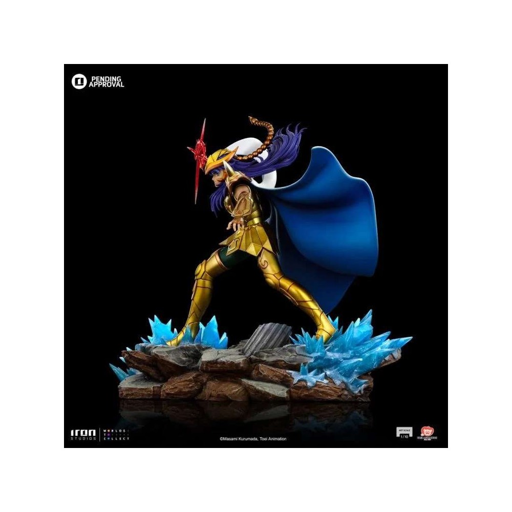 SAINT SEIYA SCORPIO MILO ART SCALE 1/10 STATUA FIGURE IRON STUDIOS