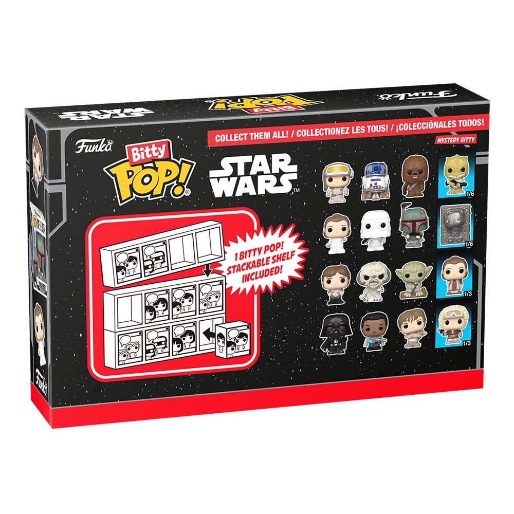 FUNKO BITTY POP! STAR WARS 4 PACK DARTH VADER VINYL MINI FIGURE FUNKO