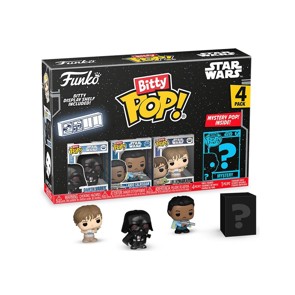 FUNKO FUNKO BITTY POP! STAR WARS 4 PACK DARTH VADER VINYL MINI FIGURES