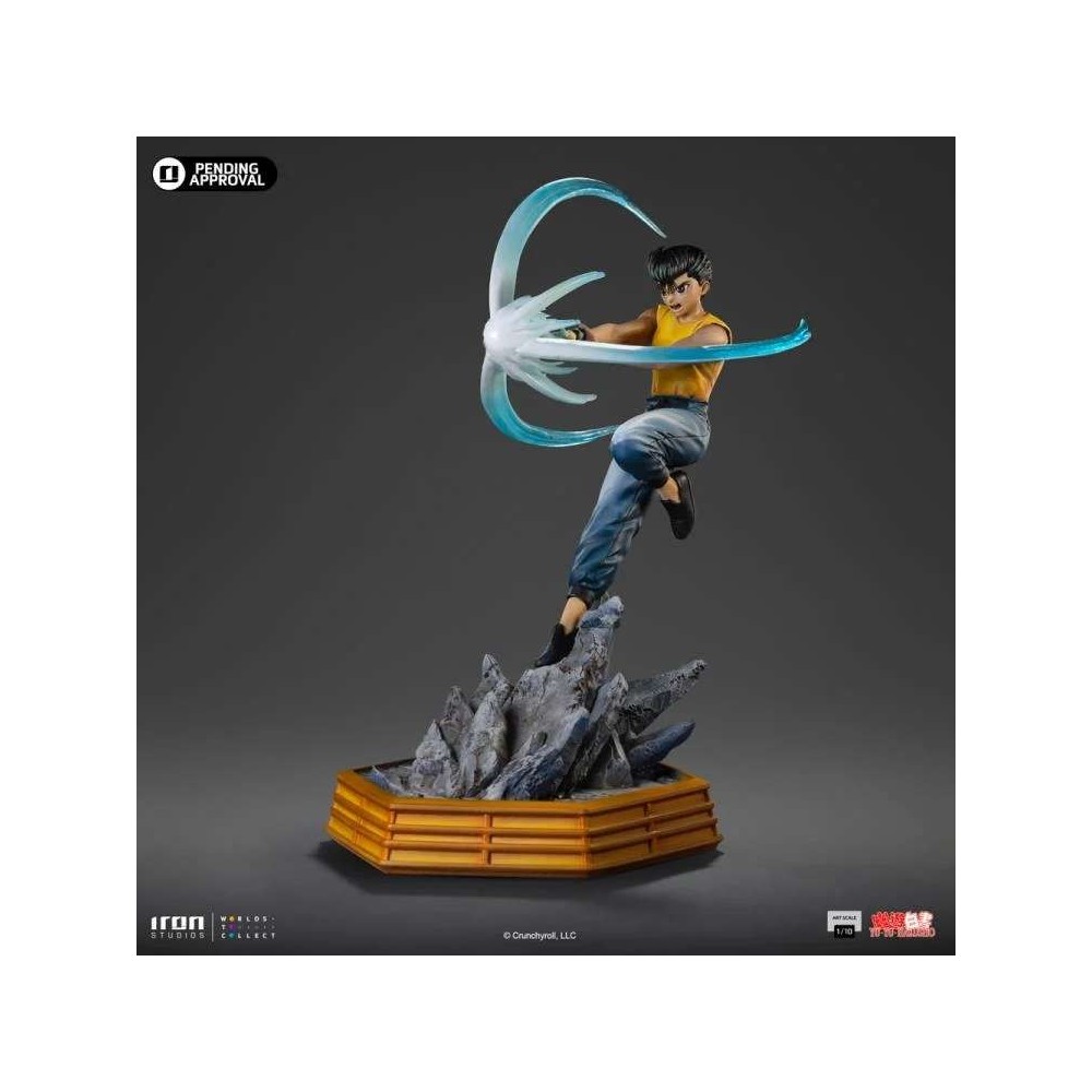 YU YU HAKUSHO YUSUKE URAMESHI ART SCALE 1/10 STATUA FIGURE IRON STUDIOS
