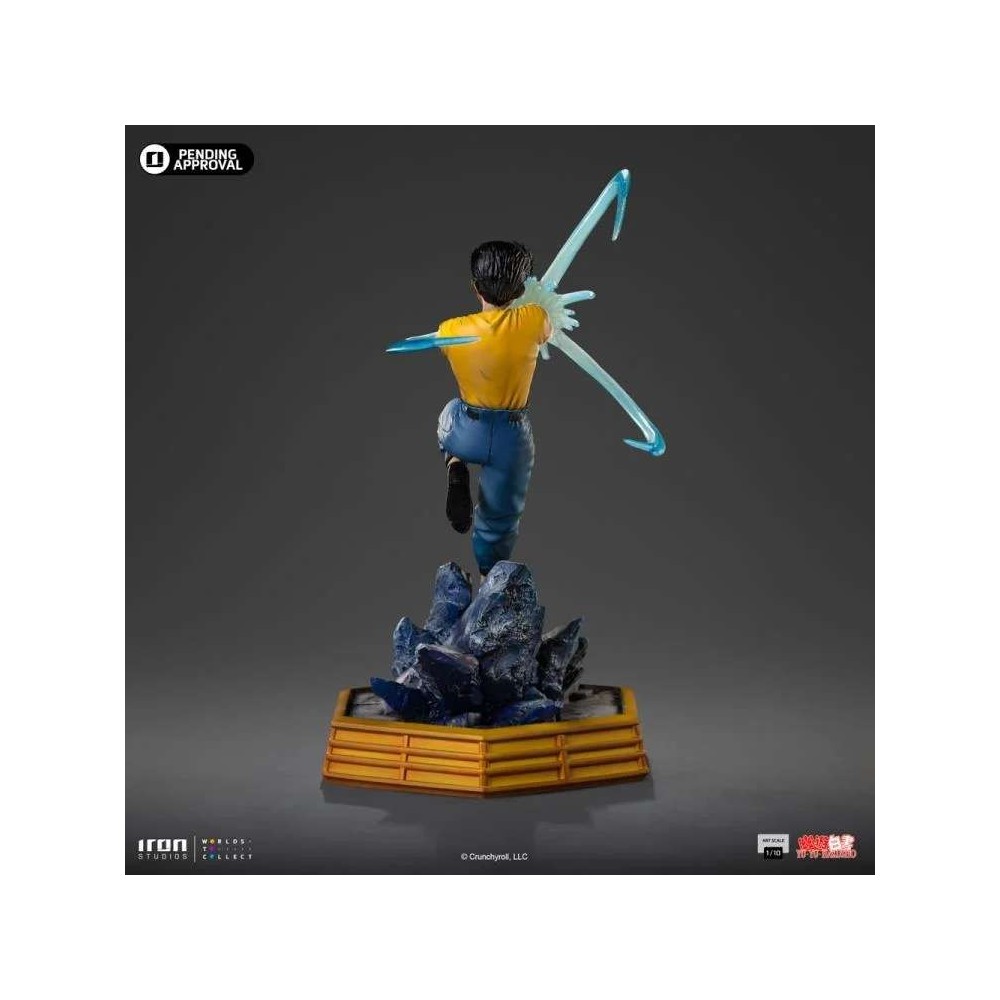 IRON STUDIOS YU YU HAKUSHO YUSUKE URAMESHI ART SCALE 1/10 RESIN STATUE