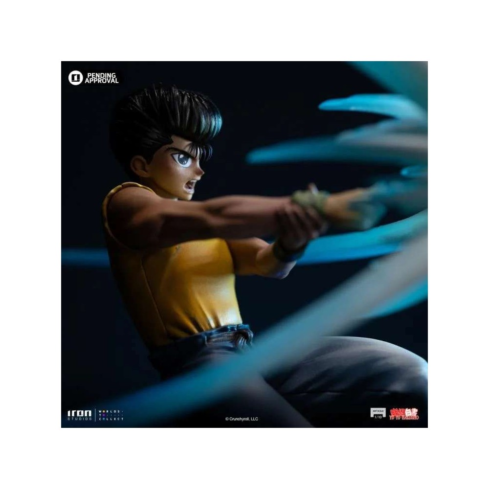 IRON STUDIOS YU YU HAKUSHO YUSUKE URAMESHI ART SCALE 1/10 RESIN STATUE