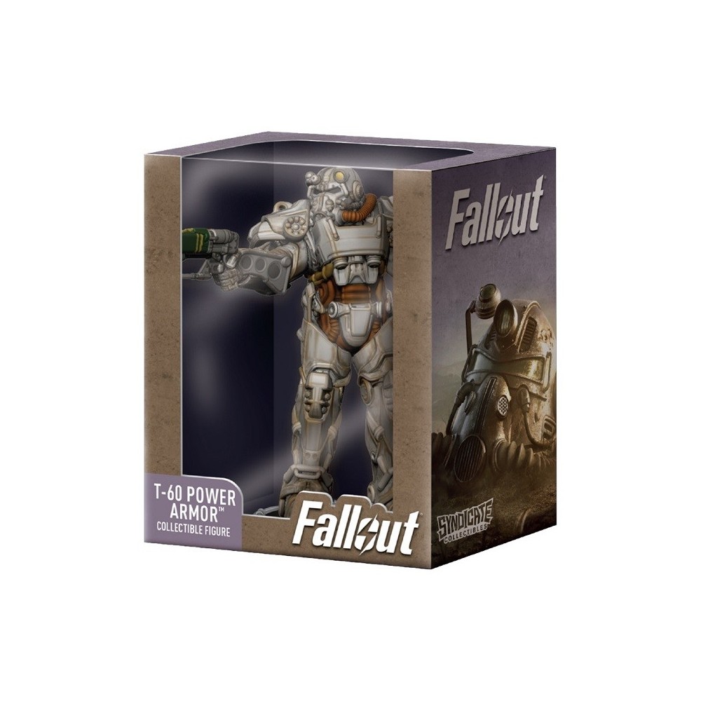 SYNDICATE COLLECTIBLES FALLOUT T-60 POWER ARMOR COLLECTIBLE FIGURE