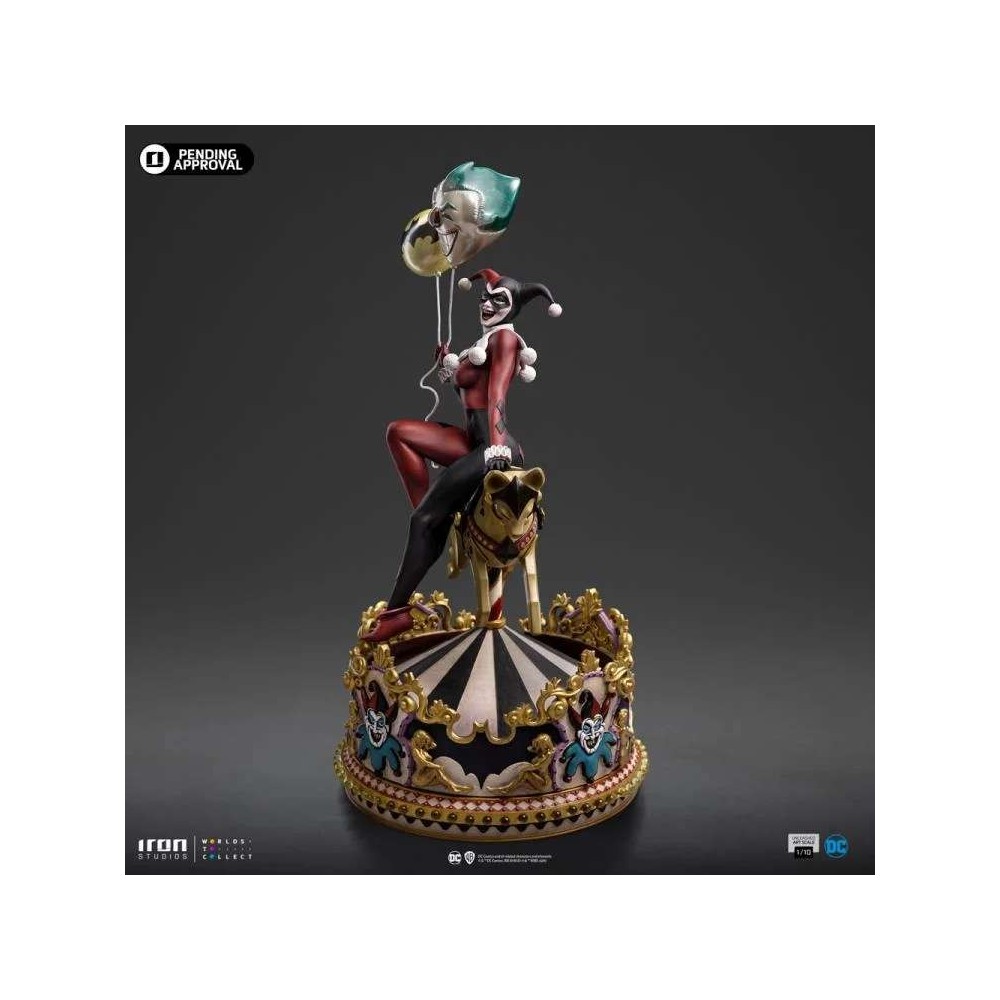 HARLEY QUINN UNLEASHED BDS ART SCALE 1/10 STATUA FIGURE IRON STUDIOS