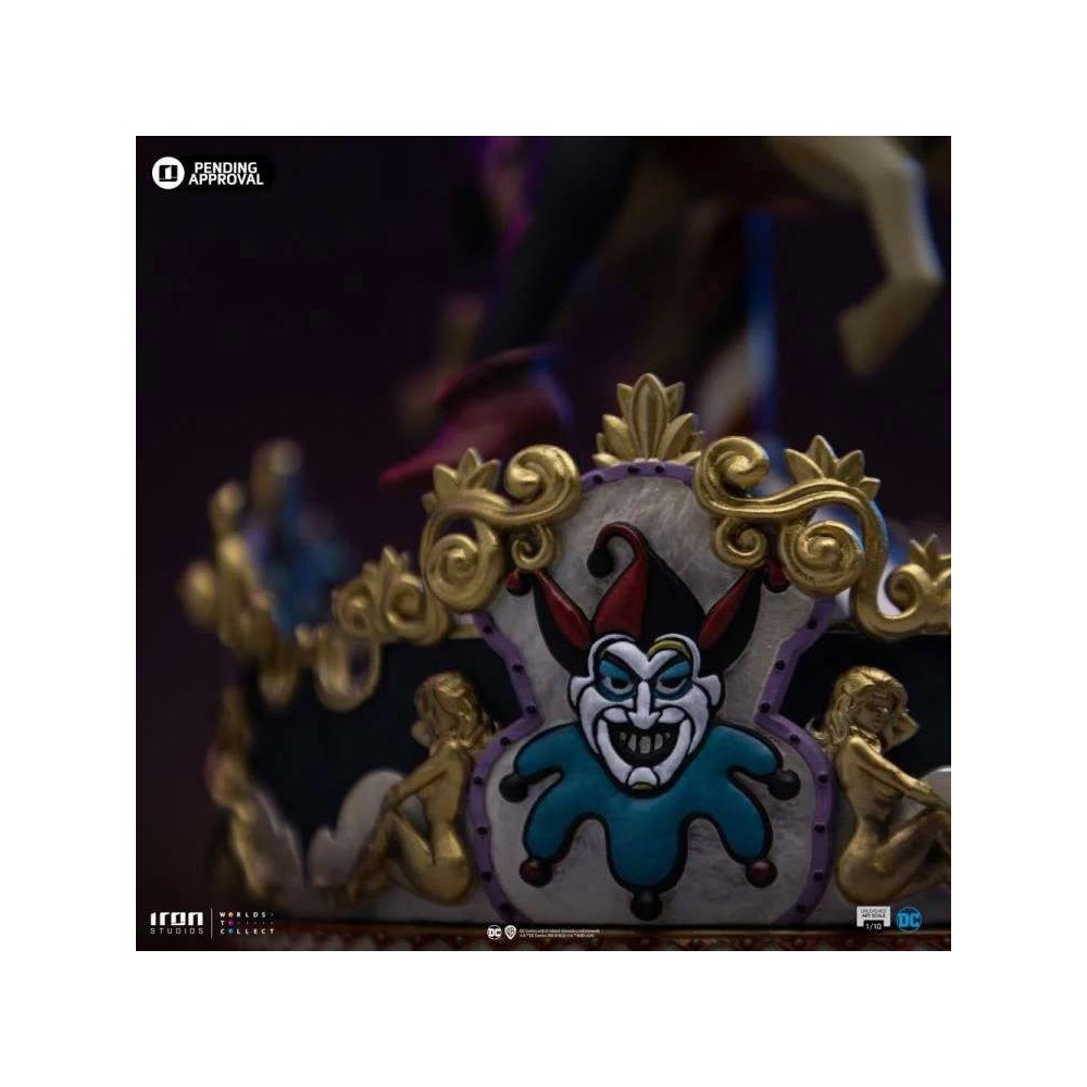 HARLEY QUINN UNLEASHED BDS ART SCALE 1/10 STATUA FIGURE IRON STUDIOS