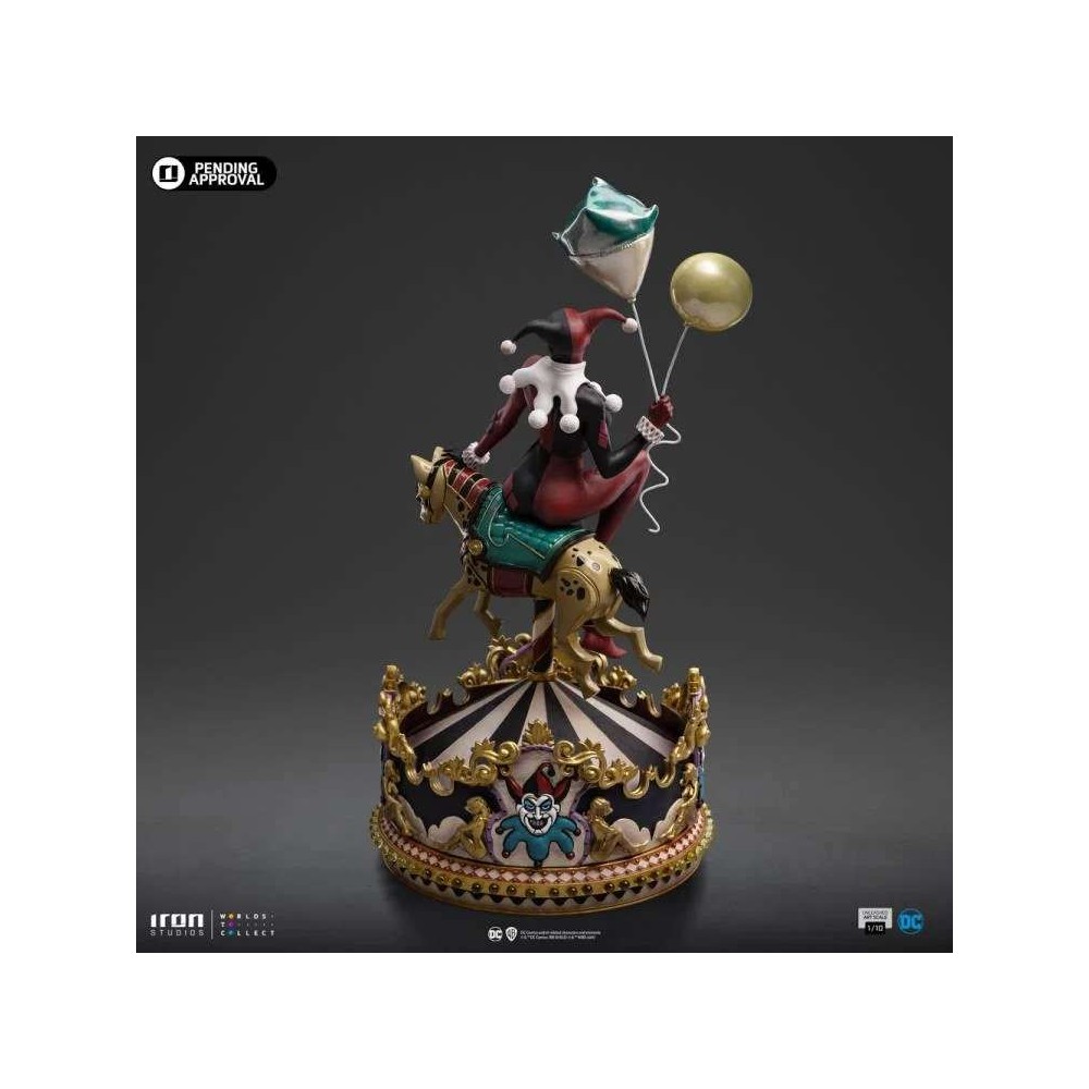 IRON STUDIOS HARLEY QUINN UNLEASHED BDS ART SCALE 1/10 RESIN STATUE FIGURE