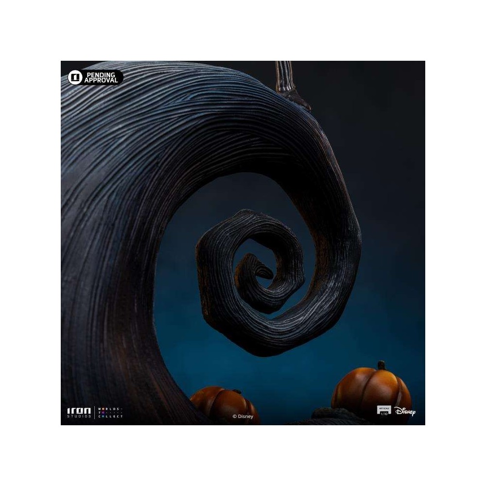 IRON STUDIOS NIGHTMARE BEFORE CHRISTMAS JACK SKELLINGTON ART SCALE 1/10 RESIN STATUE FIGURE