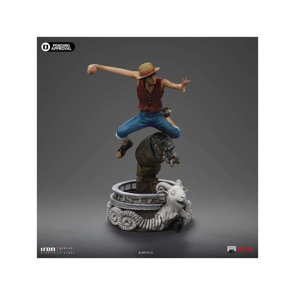 IRON STUDIOS ONE PIECE NETFLIX MONKEY D. LUFFY ART SCALE 1/10 RESIN STATUE FIGURE