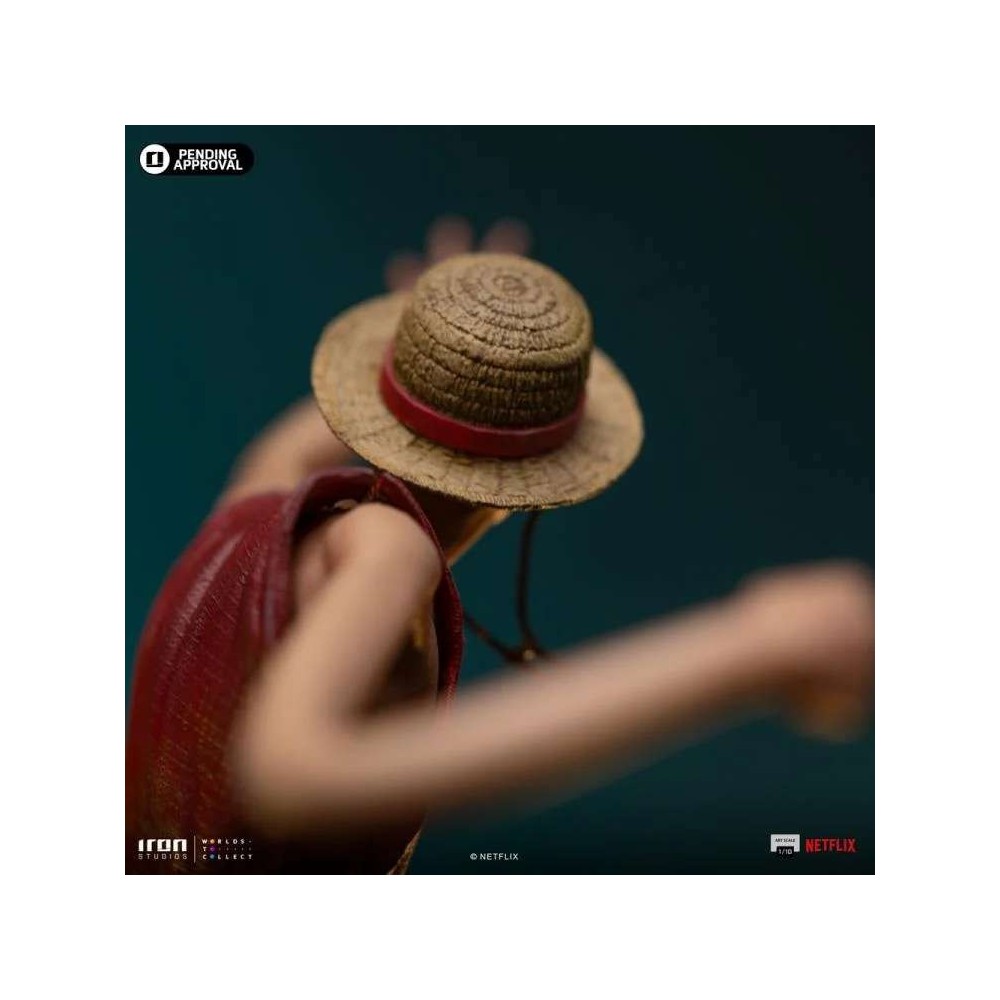 ONE PIECE NETFLIX MONKEY D. LUFFY ART SCALE 1/10 STATUA FIGURE IRON STUDIOS
