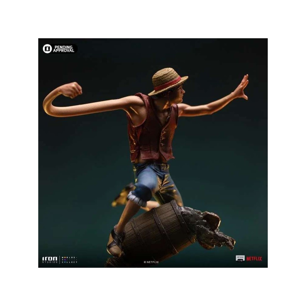 ONE PIECE NETFLIX MONKEY D. LUFFY ART SCALE 1/10 STATUA FIGURE IRON STUDIOS