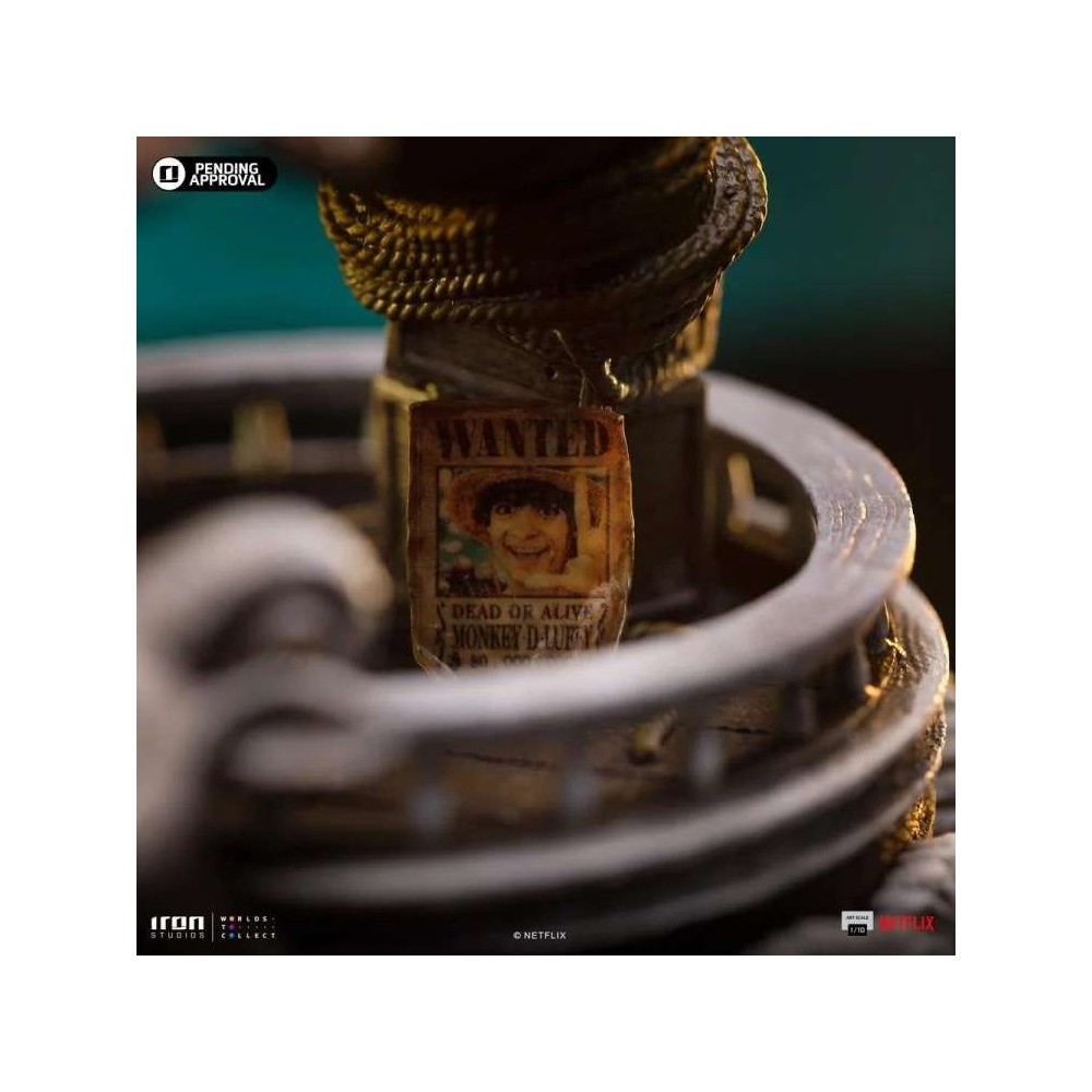 ONE PIECE NETFLIX MONKEY D. LUFFY ART SCALE 1/10 STATUA FIGURE IRON STUDIOS