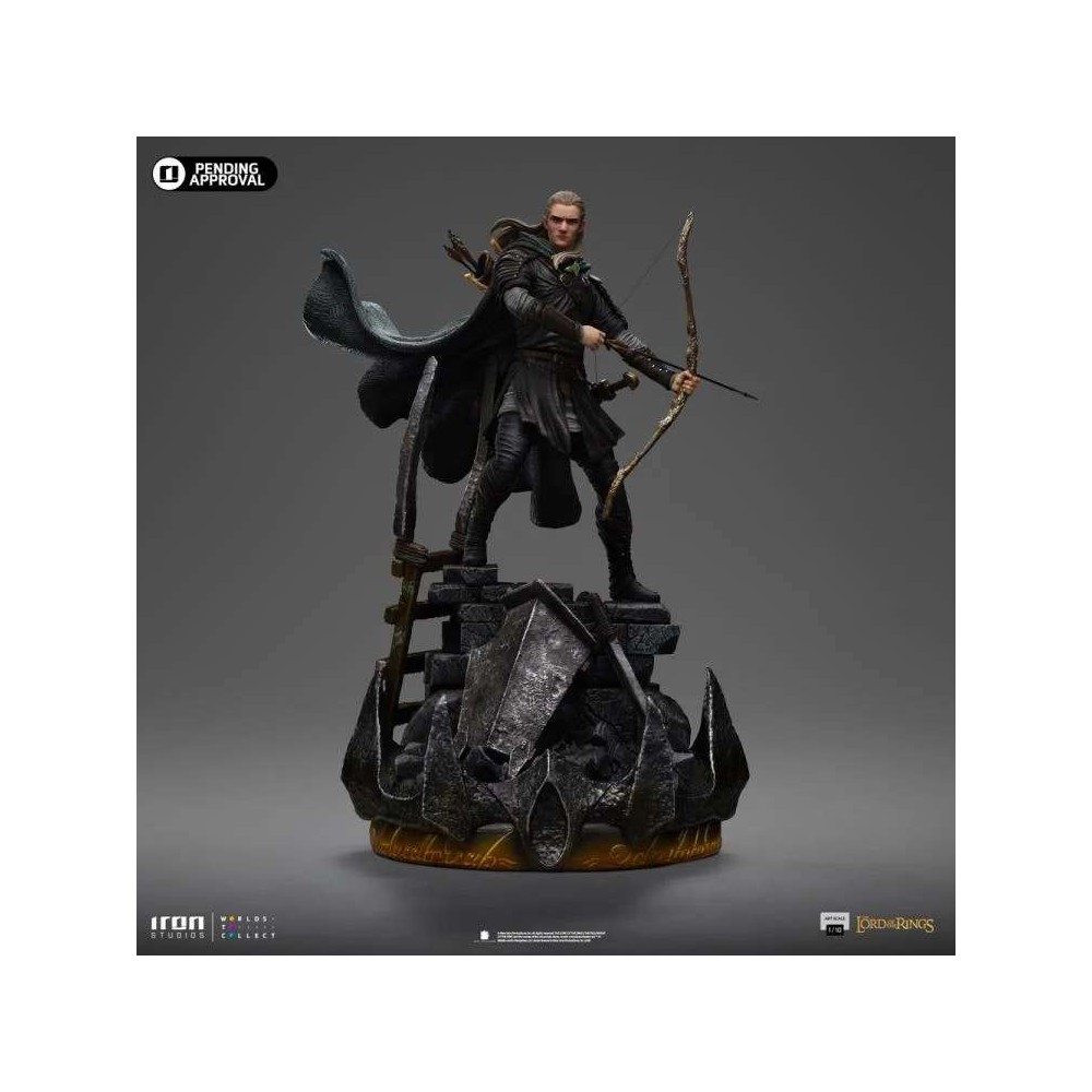 IRON STUDIOS LORD OF THE RINGS LEGOLAS UNLEASHED ART SCALE 1/10 STATUE FIGURE