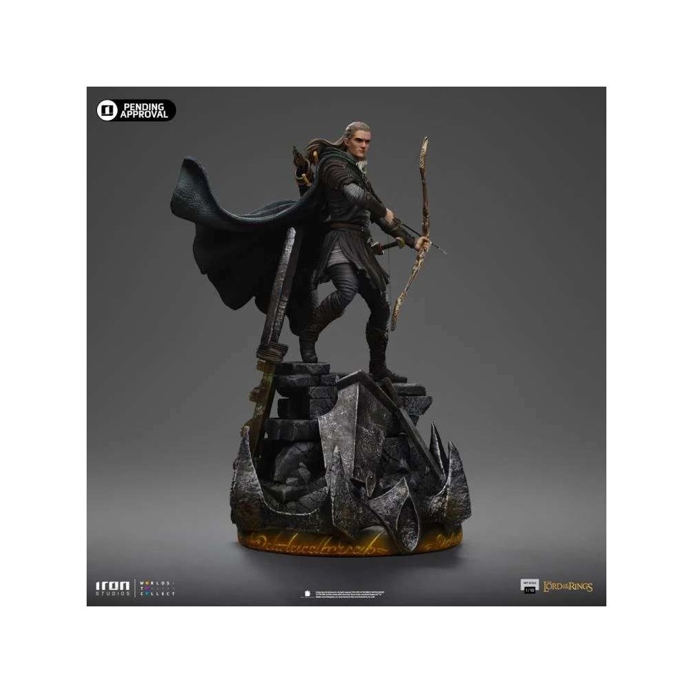IRON STUDIOS LORD OF THE RINGS LEGOLAS UNLEASHED ART SCALE 1/10 STATUE FIGURE