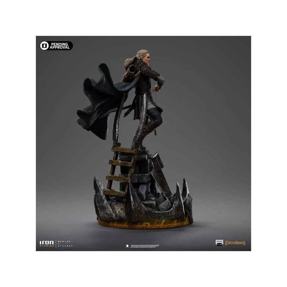 IRON STUDIOS LORD OF THE RINGS LEGOLAS UNLEASHED ART SCALE 1/10 STATUE FIGURE