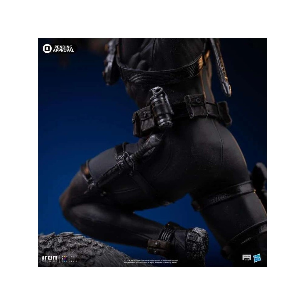 IRON STUDIOS G.I. JOE SNAKE EYES ART SCALE 1/10 RESIN STATUE FIGURE