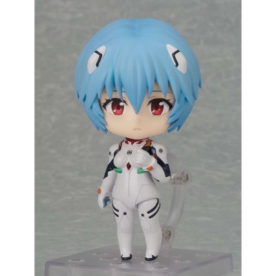 GOOD SMILE COMPANY EVANGELION 2.0 NENDOROID REI AYANAMI PLUGSUIT PVC ACTION FIGURE