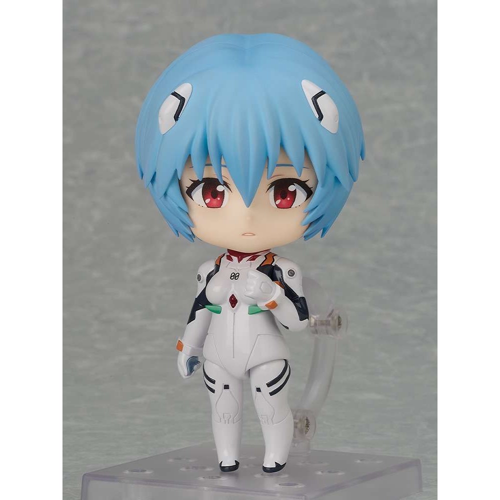 GOOD SMILE COMPANY EVANGELION 2.0 NENDOROID REI AYANAMI PLUGSUIT PVC ACTION FIGURE