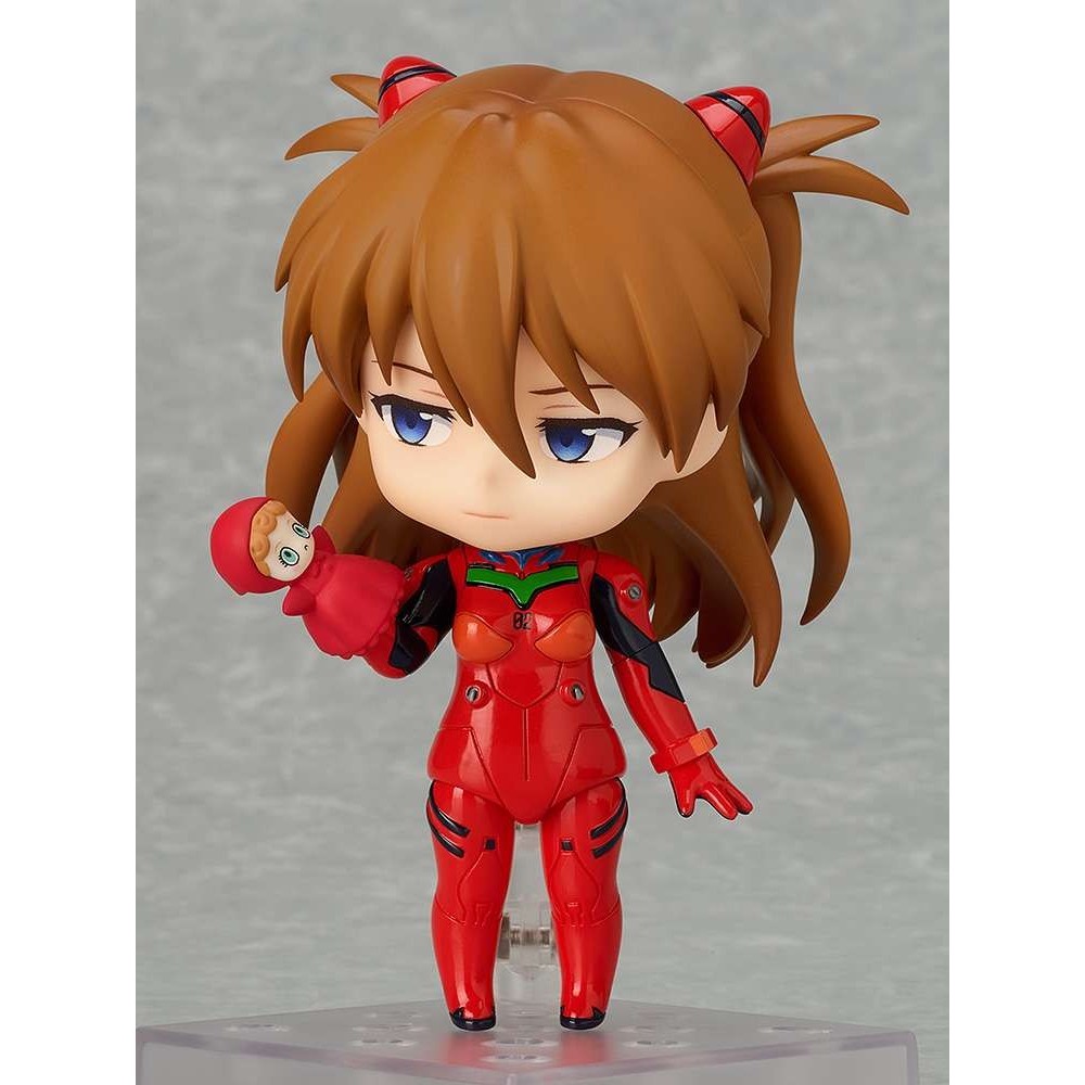 GOOD SMILE COMPANY EVANGELION 2.0 NENDOROID ASUKA LANGLEY PLUGSUIT PVC ACTION FIGURE