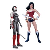 JUSTICE LEAGUE THE NEW 52 WONDER WOMAN VS KATANA ACTION FIGURE DC COLLECTIBLES