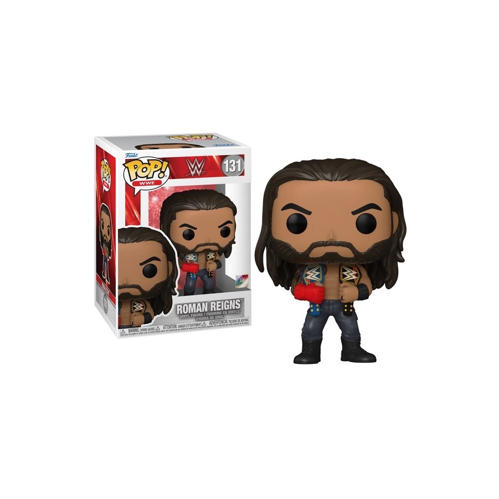 FUNKO POP! WWE ROMAN REIGNS BOBBLE HEAD FIGURE FUNKO