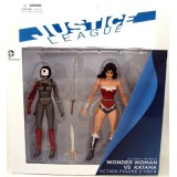 JUSTICE LEAGUE THE NEW 52 WONDER WOMAN VS KATANA ACTION FIGURE DC COLLECTIBLES