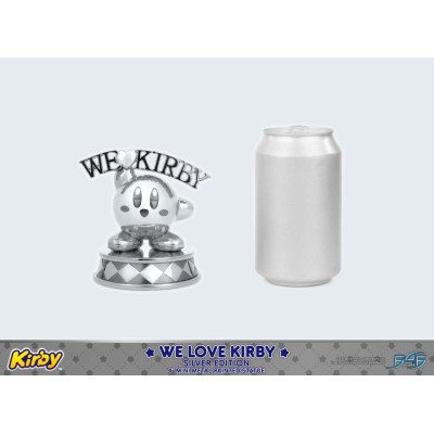 FIRST4FIGURES KIRBY WE LOVE KIRBY SILVER EDITION METAL STATUE FIGURE
