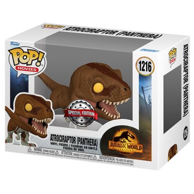 JURASSIC WORLD DOMINION FUNKO POP! ATROCIRAPTOR PANTHERA FUNKO
