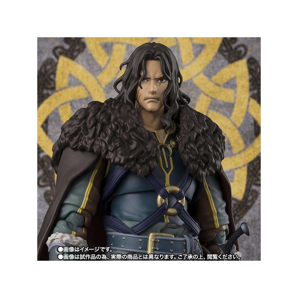LORD OF THE RINGS WAR OF THE ROHIRRIM WULF S.H. FIGUARTS ACTION FIGURE BANDAI