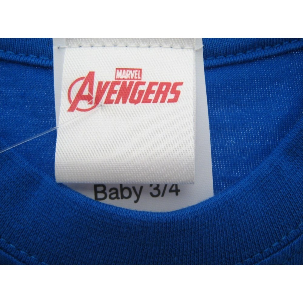 MAGLIA T SHIRT THOR INTERO MARVEL AVENGERS BLU