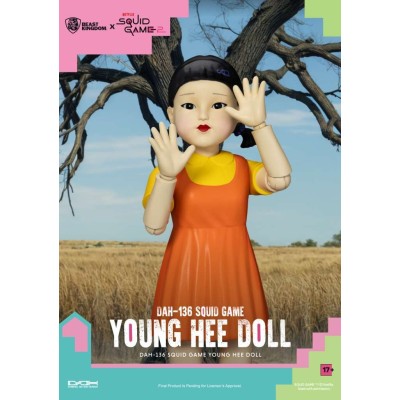 SQUID GAME YOUNG HEE DOLL DAH-136 ACTION FIGURE BEAST KINGDOM