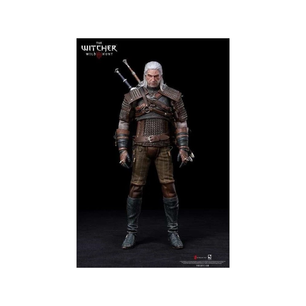 THE WITCHER 3 WILD HUNT GERALT 1/6 30CM ACTION FIGURE PURE ARTS