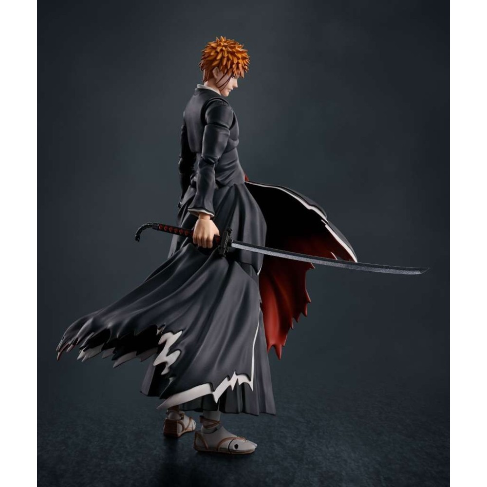 BLEACH ICHIGO KUROSAKI GETSUGA TENSHO S.H. FIGUARTS ACTION FIGURE BANDAI