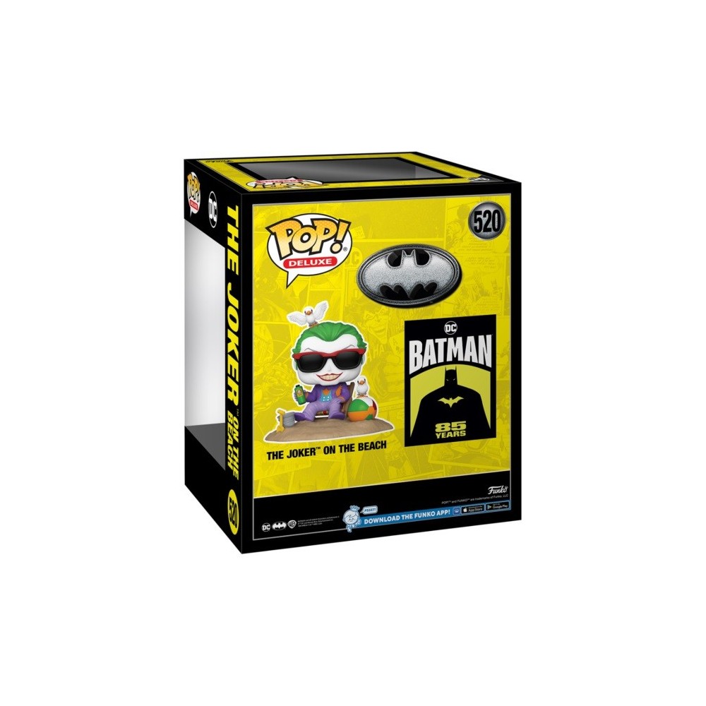 FUNKO POP! DELUXE THE JOKER ON THE BEACH BOBBLE HEAD FIGURE FUNKO