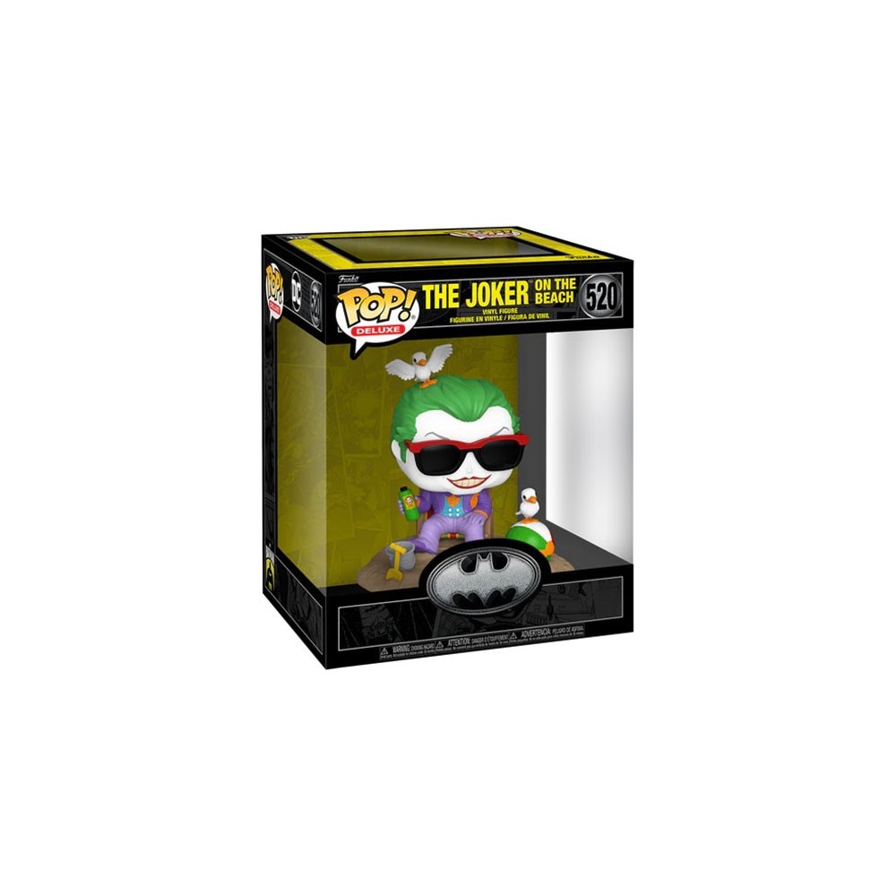 FUNKO POP! DELUXE THE JOKER ON THE BEACH BOBBLE HEAD FIGURE FUNKO