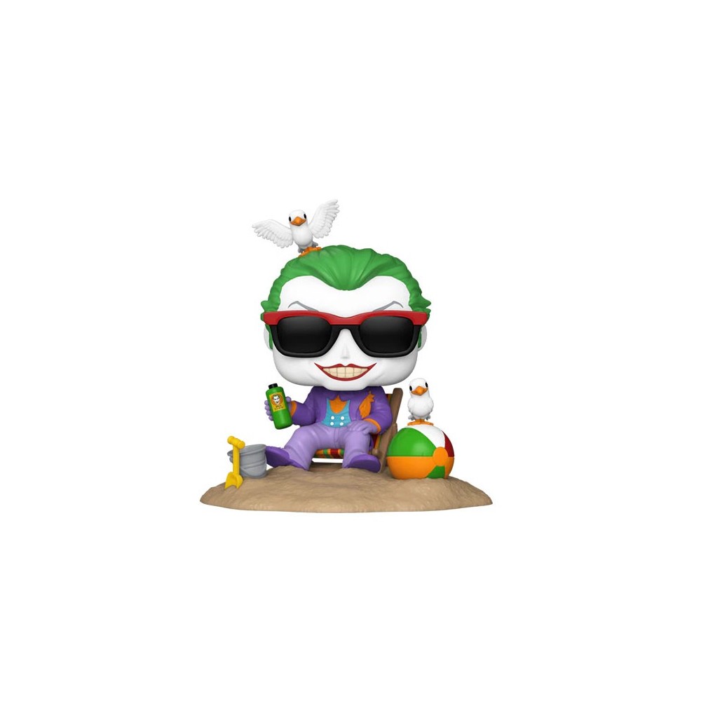 FUNKO POP! DELUXE THE JOKER ON THE BEACH BOBBLE HEAD FIGURE FUNKO