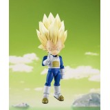 BANDAI DRAGON BALL DAIMA SUPER SAIYAN 3 VEGETA MINI S.H. FIGUARTS PVC ACTION FIGURE