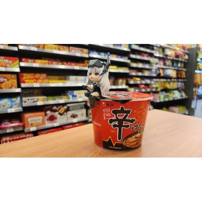 GODDESS OF VICTORY NIKKE SNOW WHITE CUP NOODLE HOLDER FIGURE STATUA CLAWSUP