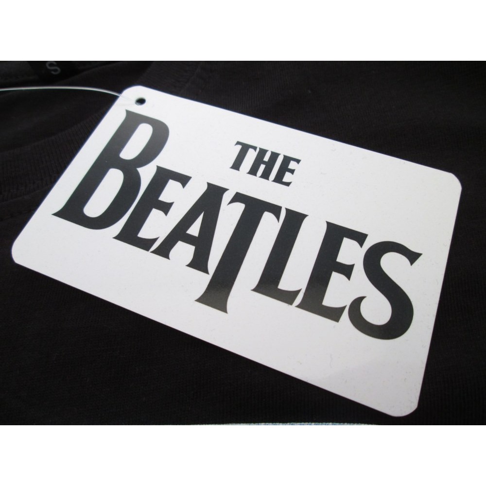 MAGLIA T SHIRT BEATLES ABBEY ROAD NERA