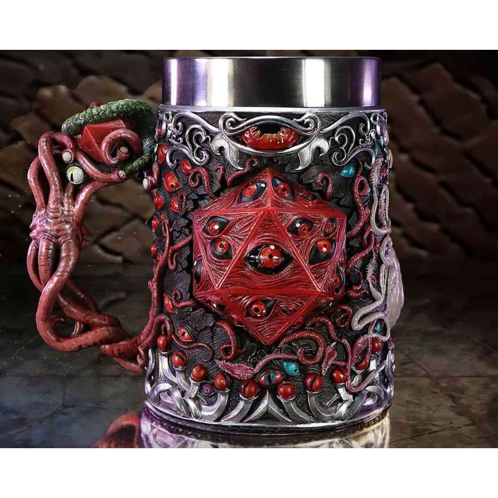DUNGEONS & DRAGONS BEHOLDER TANKARD RESIN BOCCALE NEMESIS NOW