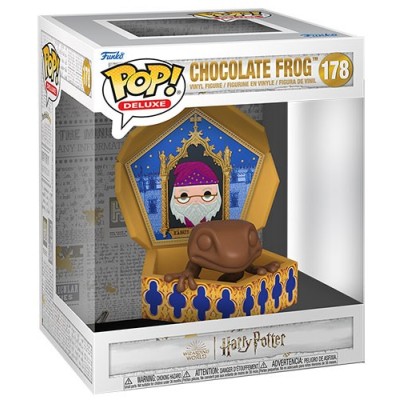 FUNKO POP! DELUXE HARRY POTTER CHOCOLATE FROG BOBBLE HEAD KNOCKER FIGURE FUNKO