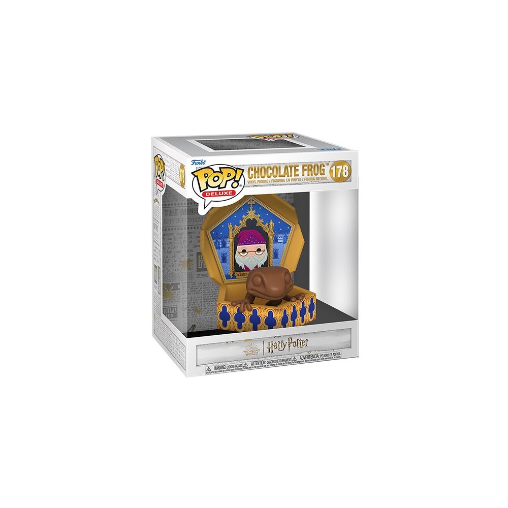 FUNKO POP! DELUXE HARRY POTTER CHOCOLATE FROG BOBBLE HEAD KNOCKER FIGURE FUNKO