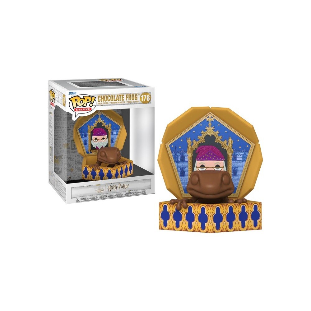 FUNKO POP! DELUXE HARRY POTTER CHOCOLATE FROG BOBBLE HEAD KNOCKER FIGURE FUNKO