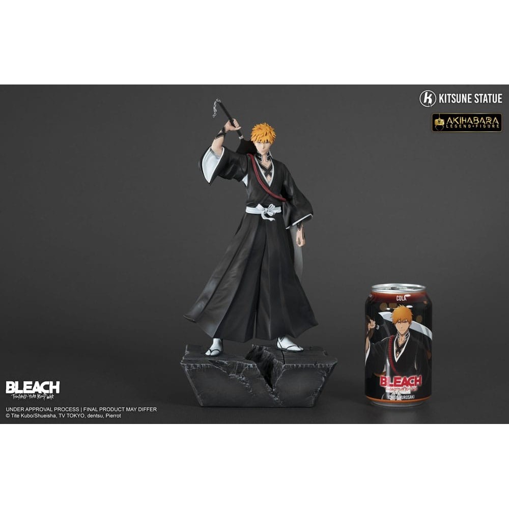 BLEACH THOUSAND YEAR BLOOD WAR ICHIGO 1/8 STATUA FIGURE KITSUNE STATUE