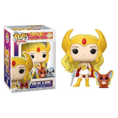 FUNKO POP! MASTERS OF THE UNIVERSE SHE-RA & KOWL BOBBLE HEAD FIGURE FUNKO